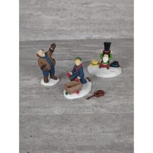 Dept 56‎ Figurines Lot Of 3, Christmas Gnome